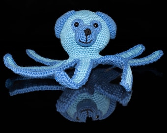 Crochet pattern "Dogtopus" // Amigurumi pattern // Dog Octopus Crochet pattern // PDF pattern