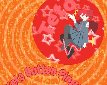 Teto Button Pins