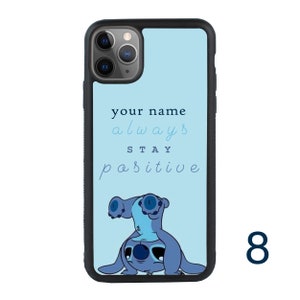 Gepersonaliseerde Stitch telefoonhoesje voor iPhone 11 12 13 14 15 iPhone XR X Pro Plus / Samsung Galaxy S22 S21 S20 Ultra A12 A52 / Huawei / Pixel 8