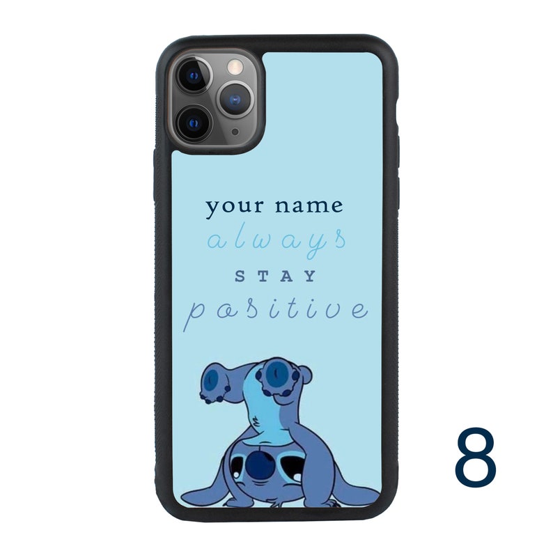 Personalised Stitch Phone Case for iPhone 11 12 13 14 15 iPhone XR X Pro Plus / Samsung Galaxy S22 S21 S20 Ultra A12 A52 / Huawei / Pixel image 9