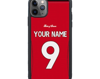 Personalised Manchester 25/26 Season for Apple iPhone 16 5 14 13 12 11 XR X Pro Plus / Samsung Galaxy S24 S23 S22 S21 S20 Ultra A12 A52