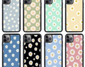 Floral Daisy Phone Case for iPhone 6 7 8 11 12 13 14 iPhone XR X Pro Plus / Samsung Galaxy S22 S21 S20 Ultra A12 A52 A70 / Huawei / Pixel