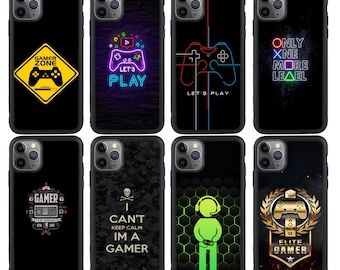 Gaming Gamer Phone Case for iPhone 6 7 8 11 12 14 13 iPhone XR X Pro Plus / Samsung Galaxy S23 S22 S21 S20 Ultra A12 A52 A70 Huawei Pixel