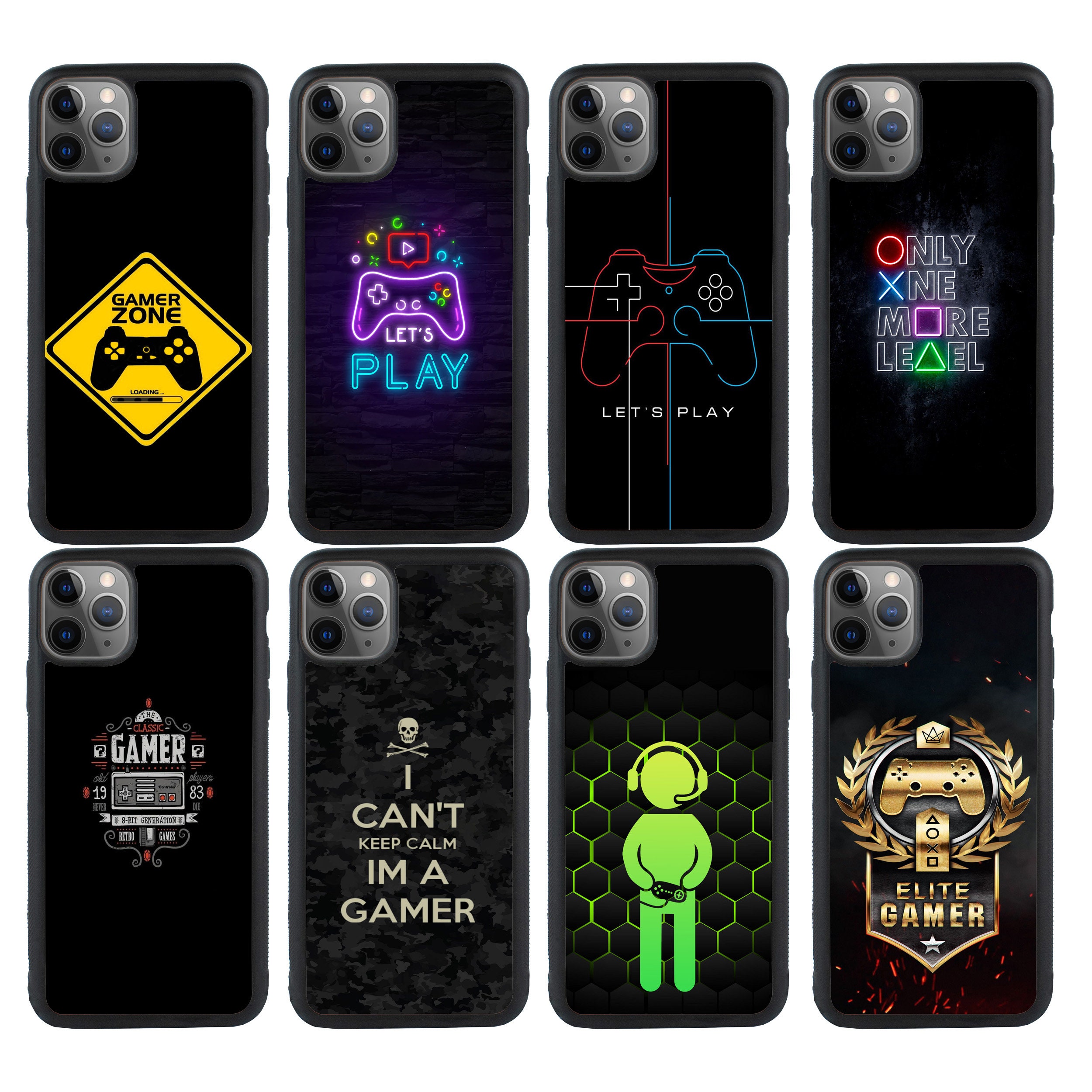  iPhone 11 Pro Warning I Make Boys Rage Quit Gaming Women Gamer  Girl Games Case : Cell Phones & Accessories