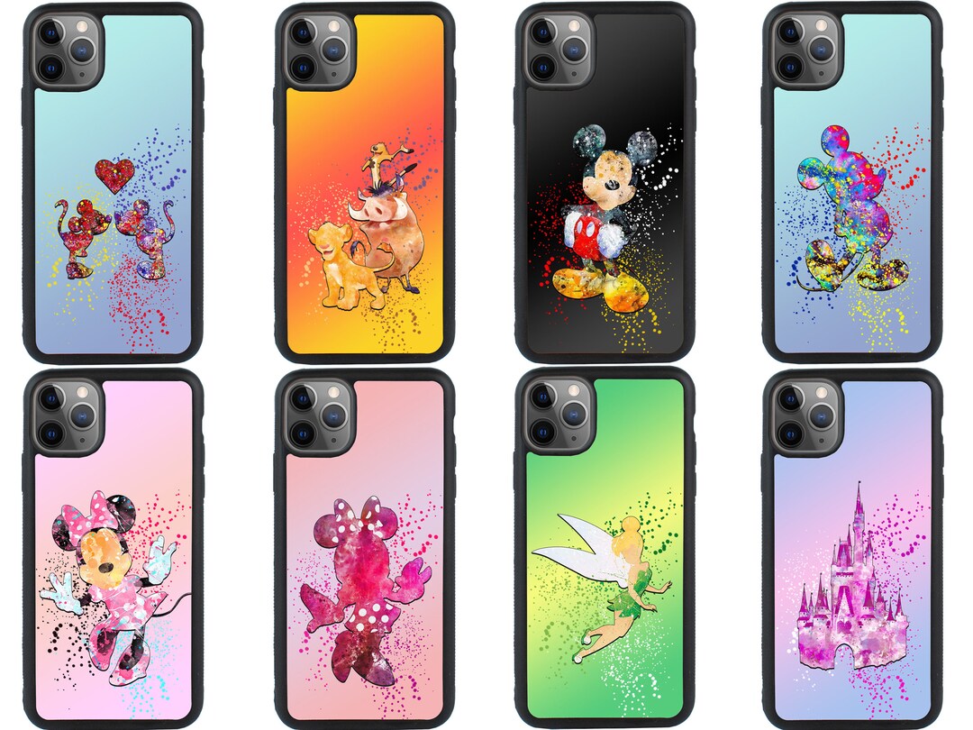 Disney Fan Art Phone Case for iPhone 11 12 13 14 iPhone XR X Pro Plus ...