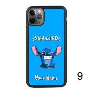 Personalised Stitch Phone Case for iPhone 11 12 13 14 iPhone XR X Pro Plus / Samsung Galaxy S23 S22 S21 S20 Ultra A12 A52 A70 / Huawei Pixel 9