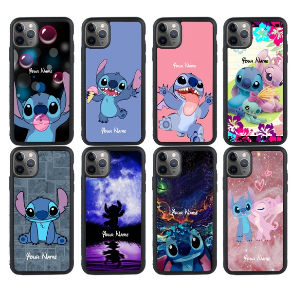 Personalised Stitch Phone Case for iPhone 11 12 13 14 15 iPhone XR X Pro Plus / Samsung Galaxy S22 S21 S20 Ultra A12 A52 / Huawei / Pixel