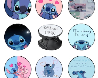 Stitch Phone Grip Holders for Apple iPhone, Samsung Galaxy, Huawei & Google Pixel