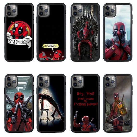 Deadpool Phone Case for iPhone 11 12 13 14 15 iPhone XR Case X Pro Plus / Samsung Galaxy S23 S22 S21 S20 Ultra A12 A52 Huawei Google Pixel