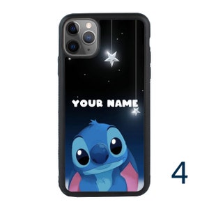 Gepersonaliseerde Stitch telefoonhoesje voor iPhone 11 12 13 14 15 iPhone XR X Pro Plus / Samsung Galaxy S22 S21 S20 Ultra A12 A52 / Huawei / Pixel 4