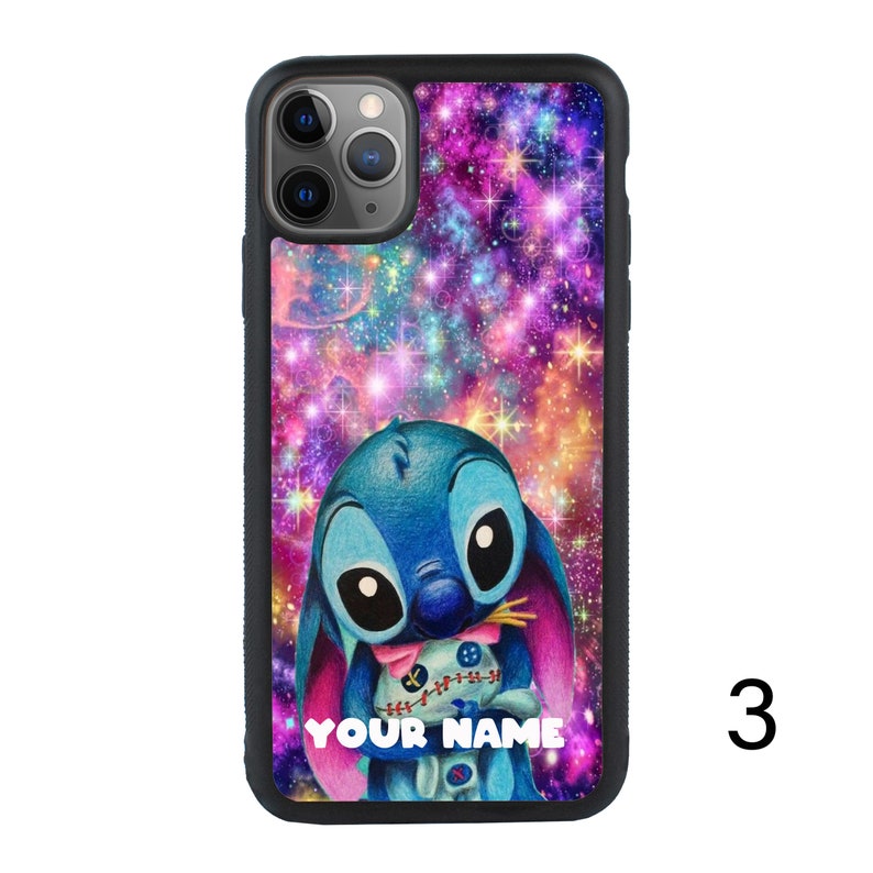 Personalised Stitch Phone Case for iPhone 11 12 13 14 iPhone XR X Pro Plus / Samsung Galaxy S23 S22 S21 S20 Ultra A12 A52 A70 / Huawei Pixel 3