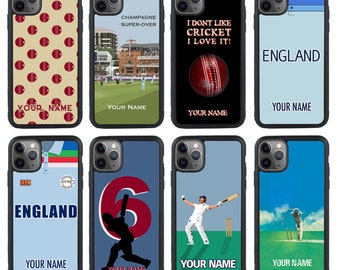 Personalised Cricket Phone Case for iPhone 11 12 13 14 15 16 iPhone XR X  Pro Plus Samsung Galaxy S24 S23 S22 S21 Ultra A12 A52 Huawei