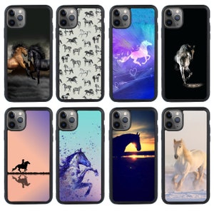 Pferd Handytasche für iPhone 11 12 13 14 15 iPhone XR X Pro Plus / Samsung Galaxy S22 S21 S20 Ultra A12 A52 A70 / Huawei / Google Pixel