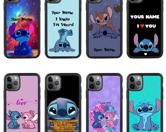 Personalised Stitch Phone Case for iPhone 11 12 13 14 15 iPhone XR X Pro Plus / Samsung Galaxy S22 S21 S20 Ultra A12 A52 / Huawei / Pixel