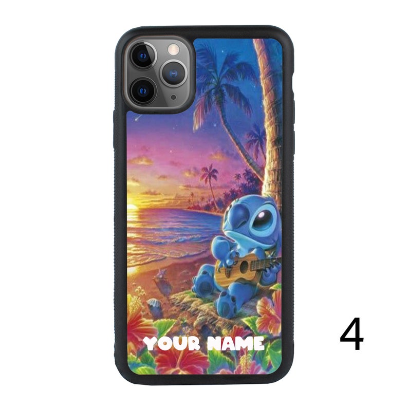 Personalised Stitch Phone Case for iPhone 11 12 13 14 iPhone XR X Pro Plus / Samsung Galaxy S23 S22 S21 S20 Ultra A12 A52 A70 / Huawei Pixel 4