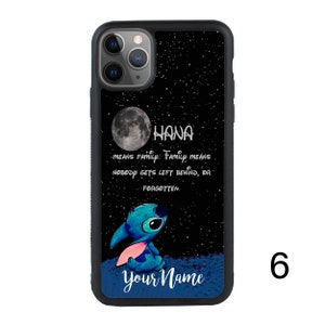 Personalised Stitch Phone Case for iPhone 11 12 13 14 iPhone XR X Pro Plus / Samsung Galaxy S23 S22 S21 S20 Ultra A12 A52 A70 / Huawei Pixel 6