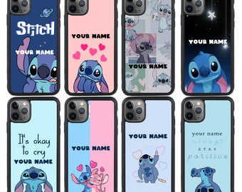 Personalised Stitch Phone Case for iPhone 11 12 13 14 15 iPhone XR X Pro Plus / Samsung Galaxy S22 S21 S20 Ultra A12 A52 / Huawei / Pixel