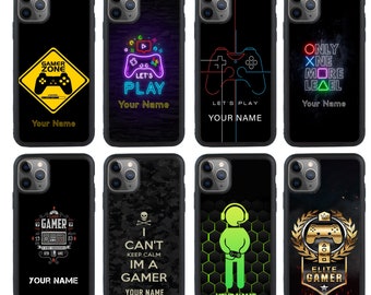 Personalised Gamer Phone Case for iPhone 6 7 8 11 12 13 14 iPhone XR X Pro Plus / Samsung Galaxy S23 S22 S21 S20 Ultra A12 A52 Huawei Pixel