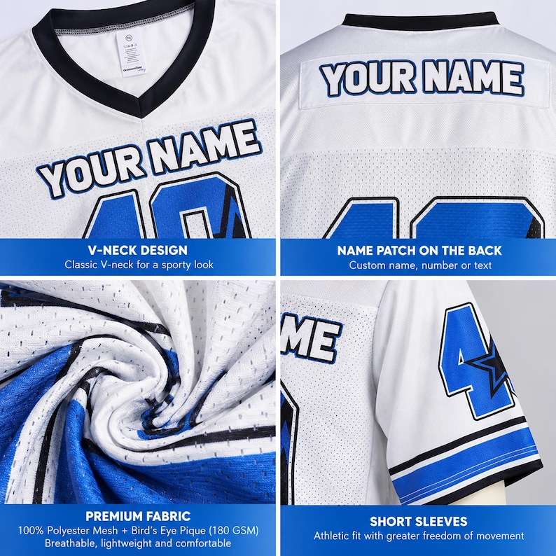 Numbers Font Stye Personalized Jacksonville Football Jersey – Black Military-inspired ...