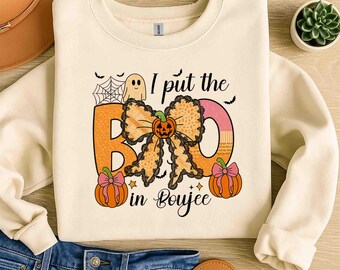 Boujee Halloween PNG: Spooky Pumpkin Design (Digital Download