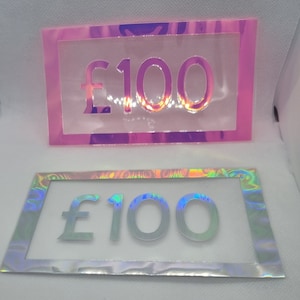 CashPlace holders/value Place holder UK/pounds Place holder/border Place holders/cash stuffing/cash savings Place holders/cash binder/money