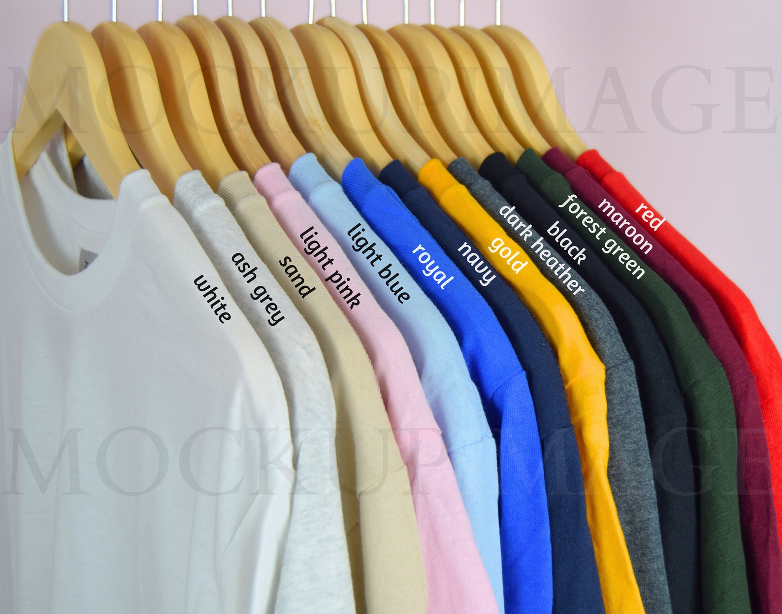 Gildan 5000 Color Chart, Unisex Heavy Cotton Tshirt Color Chart ...