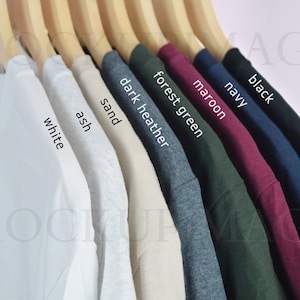 Gildan 5000 Color Chart, Unisex Heavy Cotton Tshirt Color Chart, Multiple Colors Chart, Gildan 5000 Colors, Color Chart GIldan 5000 Tees