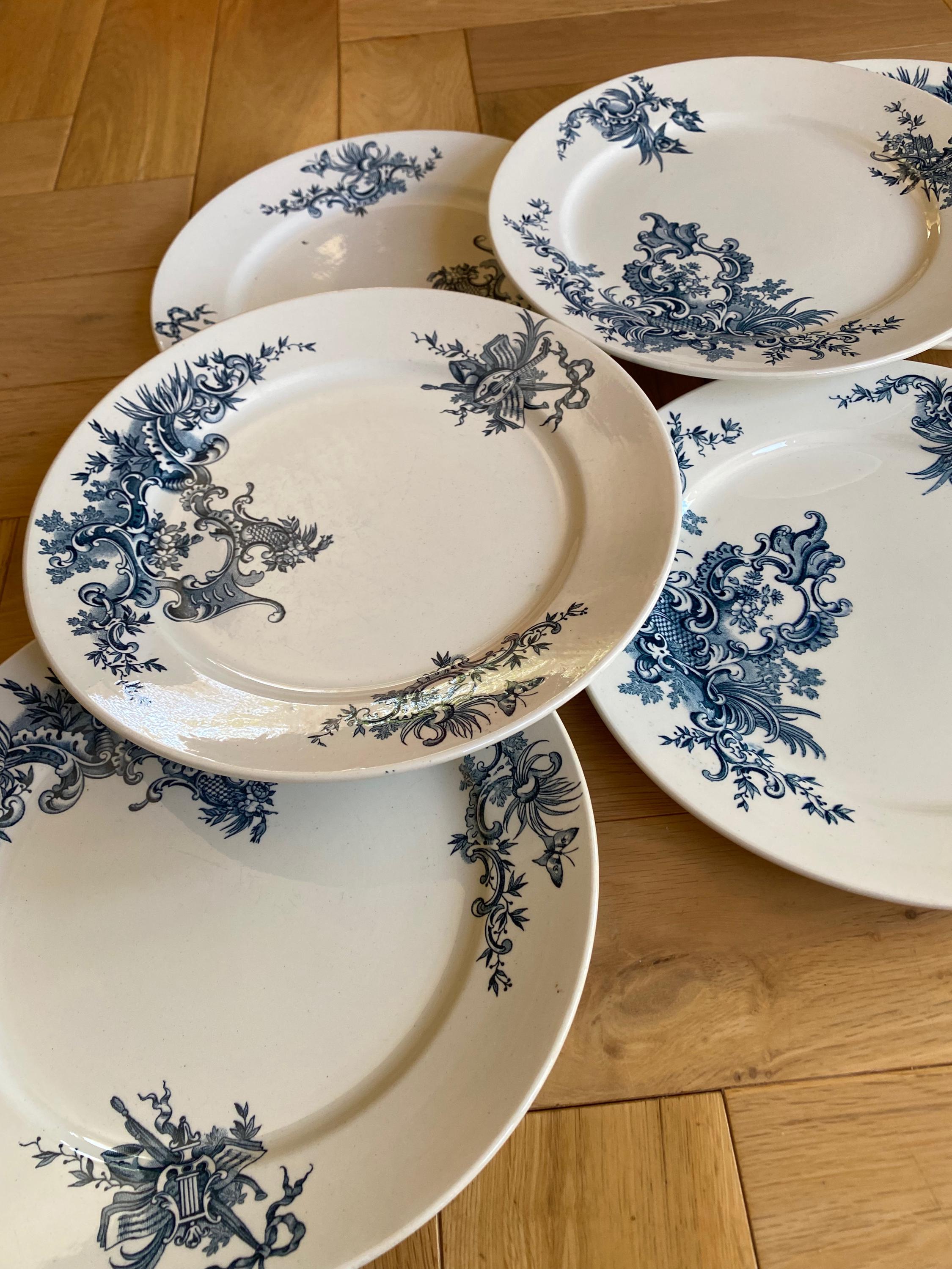 BFK（Boch Freres Keramis） RÉGENT プレート 【公式通販】