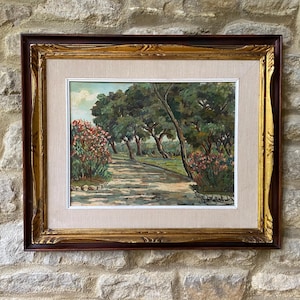Oil on Board, Landscape