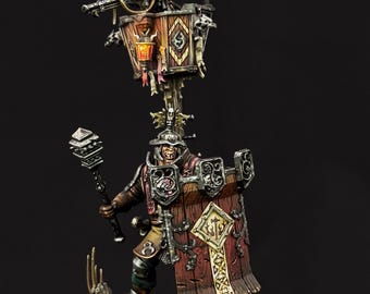 Fusil-Major on Ogor Warhulk Painted for AOS