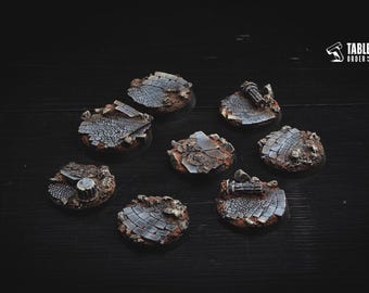 Wargaming Bases - Halodyne - Different Sizes - [PAINTED]