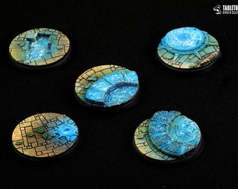 Wargaming Bases - Arcane  - Different Sizes - [PAINTED]