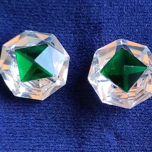 Precise Inlay Glass Knobs 1.8 cm