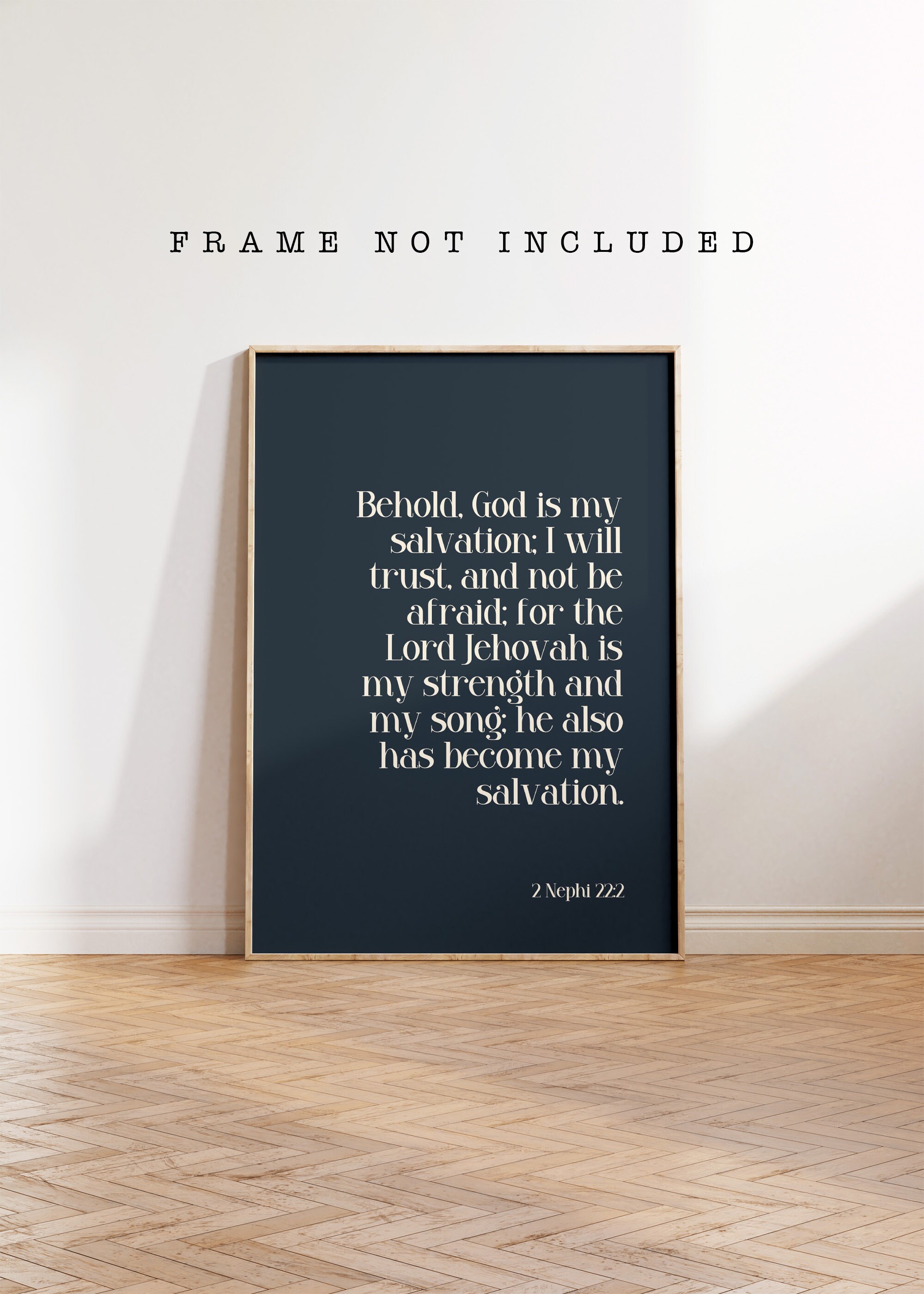 Christian Wall Art | Personalized Black and White Scripture Print ...