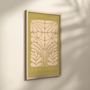 San Jose Flower Market Print: Botanical Wall Art