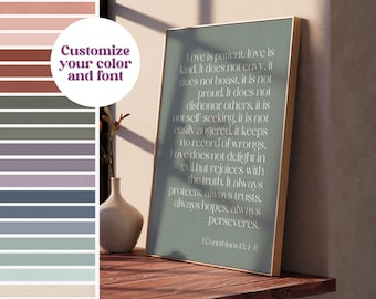 Custom Poem Print: Personalized Quote Wall Art