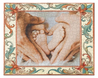 Custom Photo Jigsaw Puzzle: Personalized Keepsake Gift (520 Piece)