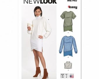 New Look Sewing Pattern 6740 Women A (6-8-10-12-14-16-18) Dresses