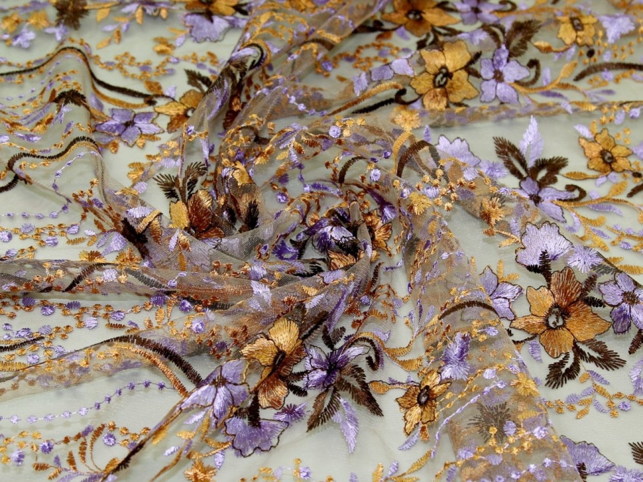 Minerva Crafts Soft Tulle Net Fabric Violet Purple - per metre