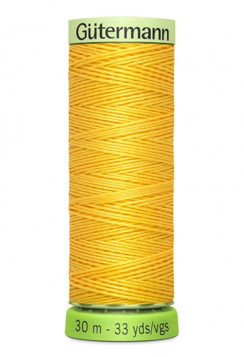 Gutermann Recycled rPET Eco Top Stitch Thread 30m Polyester Thread Suitable For Dressmaking image 12