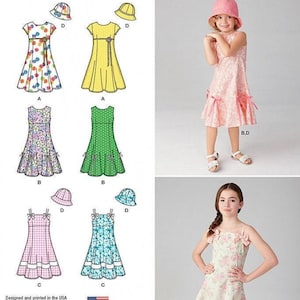 Simplicity Sewing Pattern 1456 Kids, Teenagers