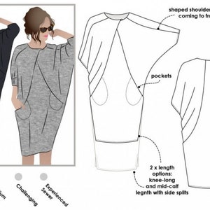 Style Arc Sewing Pattern Hedy Dress Women