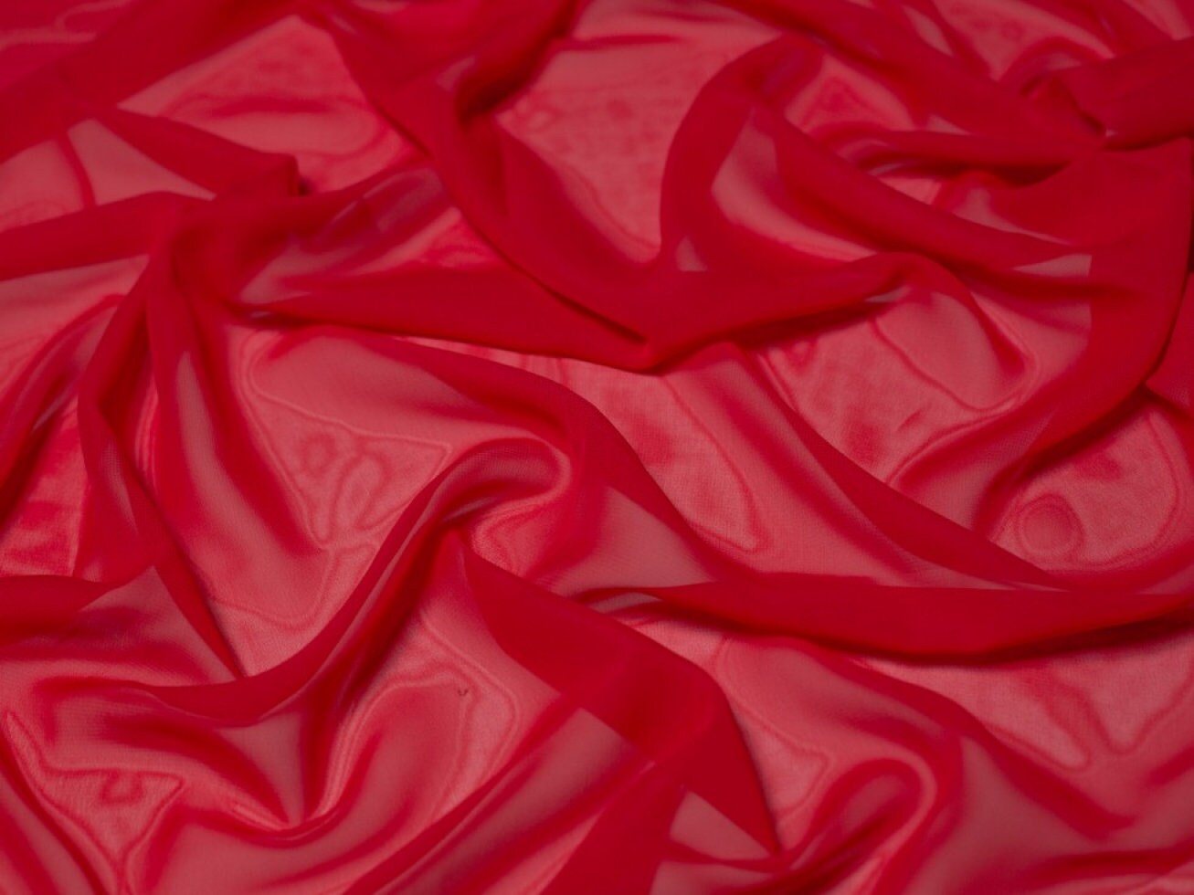 Minerva Crafts Kationischer Chiffon-Stoff – Jadegrün, 1,45 M Breit – Leichter Polyester-Kleiderstoff Pro Meter