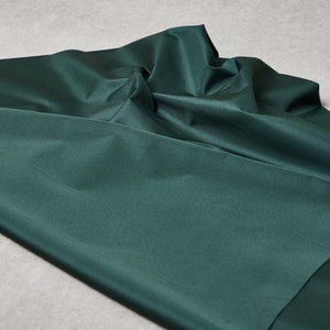Mind The MAKER Thelma Solid Coating Fabric - Flessengroen Effen Patroon - OEKO-TEX - Breedte 140cm / 56&quot; - per meter