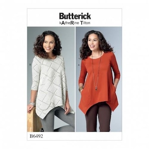 Butterick Sewing Pattern 6492 Women Y (XSM-SML-MED)