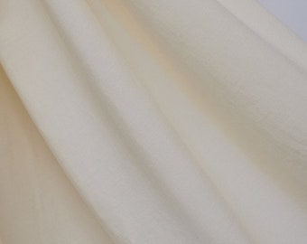 Vida Tencel Lyocell Voile Fabric - Shell Plain Pattern - OEKO-TEX - Width 150cm / 60" - per metre