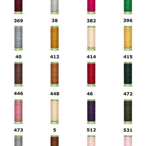 Gutermann Top Stitch Thread 30m Polyester Thread Suitable For Dressmaking image 5
