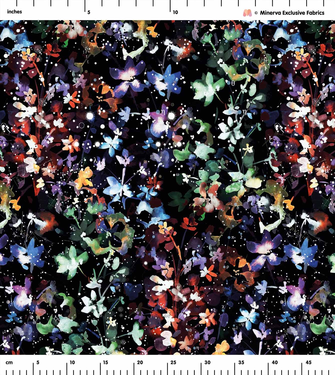 Minerva Exclusive Fairy Grove - Patterned, Flowers - POD Print-On-Demand Dressmaking/Apparel Fabric - per metre