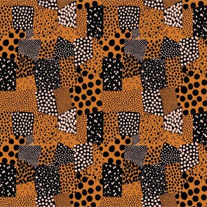 Minerva Exclusive Patchwork Field - Patterned, Spots, Patchwork - POD Print-On-Demand Dressmaking/Apparel Fabric - per metre