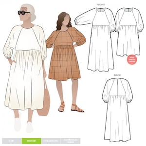 Style Arc Schnittmuster Hope Kleid Frauen